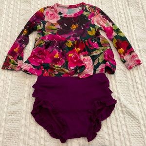 Posh peanut baby girl set